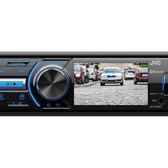 Автомагнитола 1DIN JVC KD-X560BT